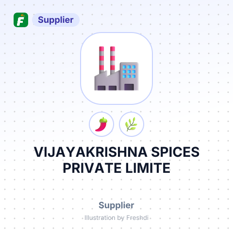 VIJAYAKRISHNA SPICES PRIVATE LIMITE – summary card, no photo uploaded yet