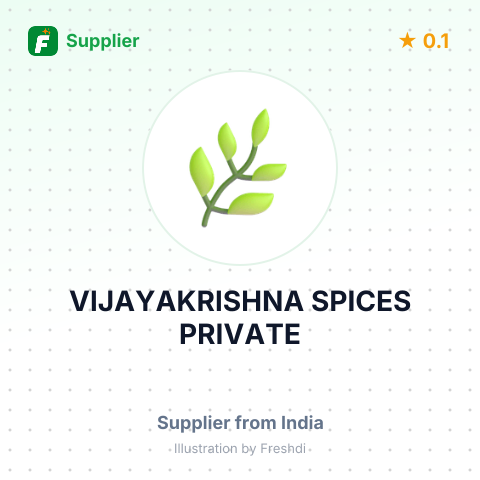VIJAYAKRISHNA SPICES PRIVATE – summary card, no photo uploaded yet