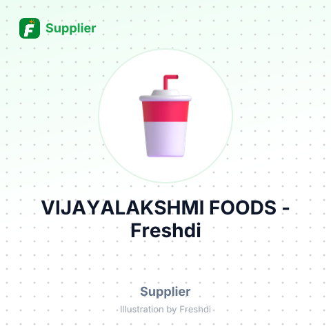 VIJAYALAKSHMI FOODS – summary card, no photo uploaded yet