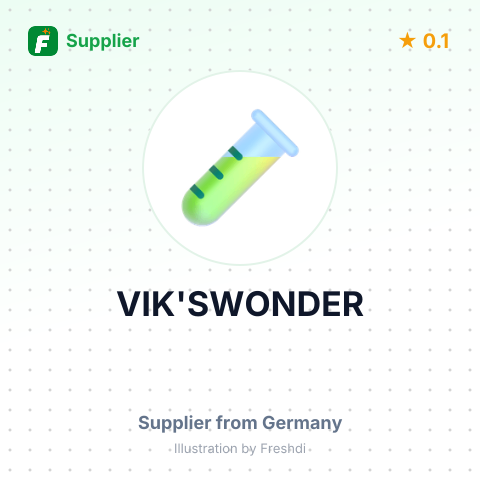 VIK'SWONDER – summary card, no photo uploaded yet