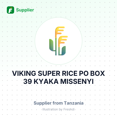 VIKING SUPER RICE PO BOX 39 KYAKA MISSENYI- KAGERA TANZANIA – summary card, no photo uploaded yet
