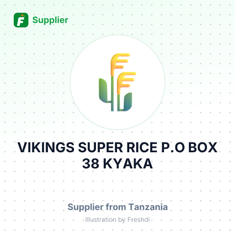 VIKINGS SUPER RICE P.O BOX 38, KYAKA – summary card, no photo uploaded yet