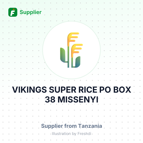 VIKINGS SUPER RICE PO BOX 38 MISSENYI – summary card, no photo uploaded yet
