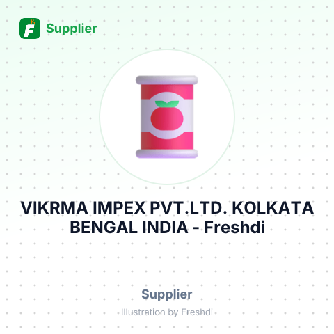 VIKRMA IMPEX PVT.LTD. KOLKATA BENGAL INDIA – summary card, no photo uploaded yet