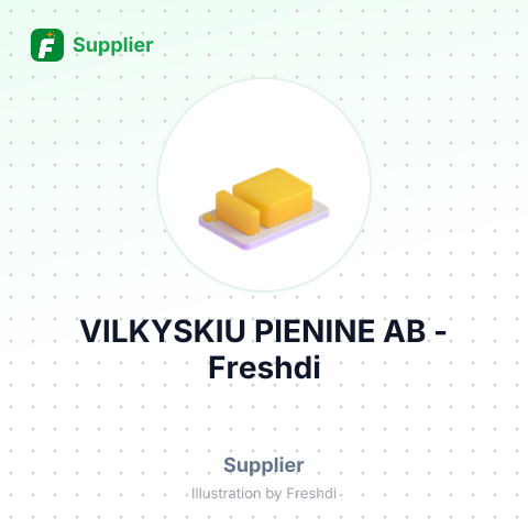 VILKYSKIU PIENINE AB – summary card, no photo uploaded yet