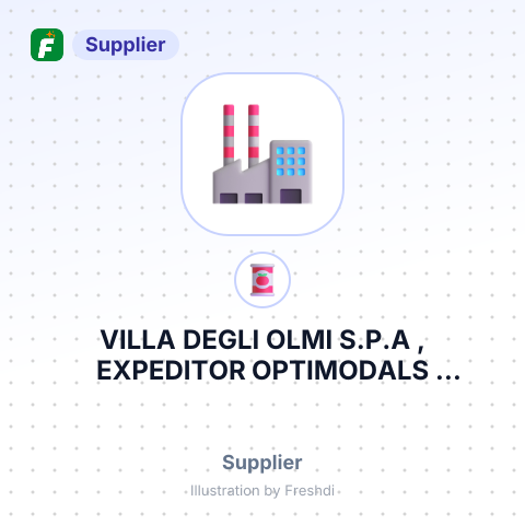 VILLA DEGLI OLMI S.P.A , EXPEDITOR OPTIMODALS INTERNATIONAL RENCENU – summary card, no photo uploaded yet