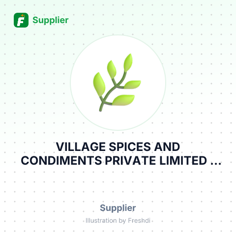 VILLAGE SPICES AND CONDIMENTS PRIVATE LIMITED – summary card, no photo uploaded yet