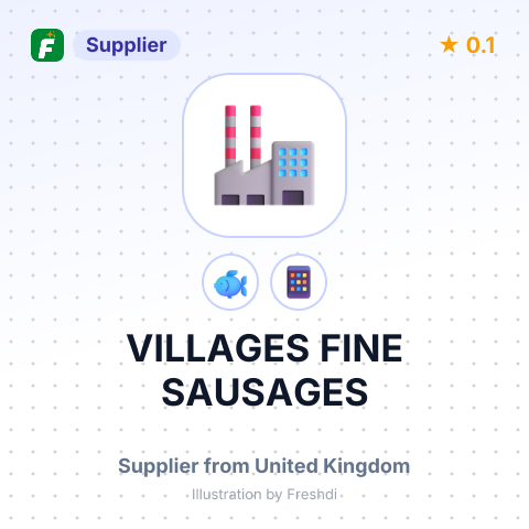 VILLAGES FINE SAUSAGES – summary card, no photo uploaded yet