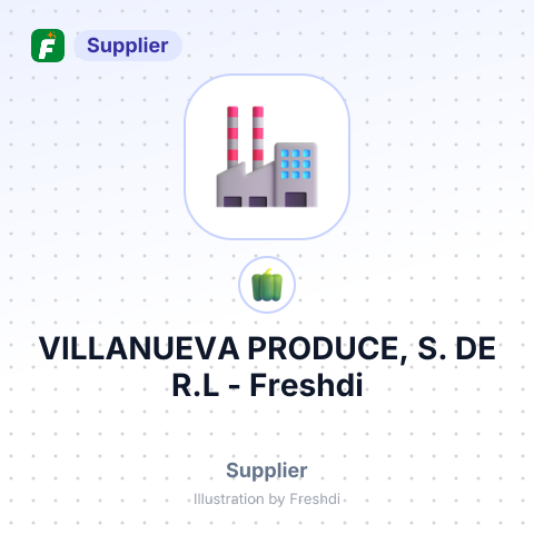 VILLANUEVA PRODUCE, S. DE R.L – summary card, no photo uploaded yet