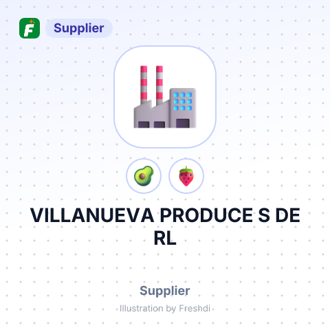 VILLANUEVA PRODUCE S DE RL – summary card, no photo uploaded yet