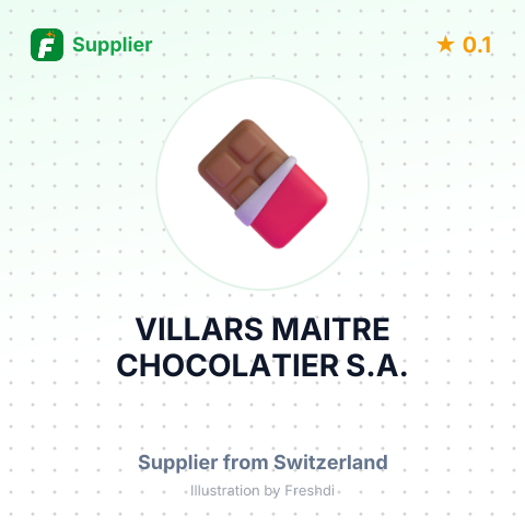 VILLARS MAITRE CHOCOLATIER S.A. – summary card, no photo uploaded yet