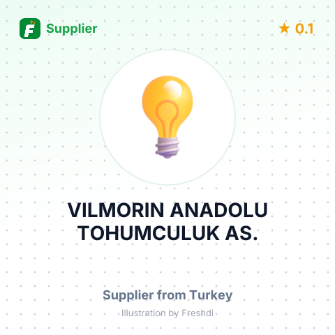 VILMORIN ANADOLU TOHUMCULUK AS. – summary card, no photo uploaded yet