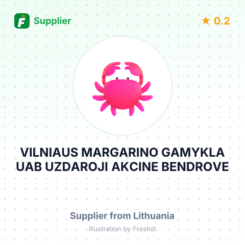 VILNIAUS MARGARINO GAMYKLA UAB UZDAROJI AKCINE BENDROVE – summary card, no photo uploaded yet