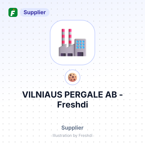 VILNIAUS PERGALE AB – summary card, no photo uploaded yet