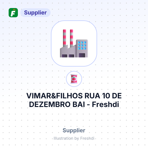 VIMAR&FILHOS RUA 10 DE DEZEMBRO BAI – summary card, no photo uploaded yet