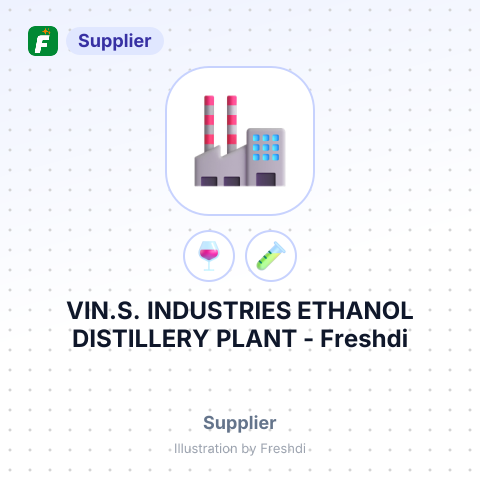 VIN.S. INDUSTRIES ETHANOL DISTILLERY PLANT – summary card, no photo uploaded yet