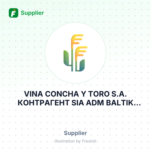 VINA CONCHA Y TORO S.A. КОНТРАГЕНТ SIA ADM BALTIK TRANZITS – summary card, no photo uploaded yet