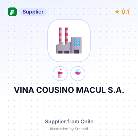 VINA COUSINO MACUL S.A. – summary card, no photo uploaded yet