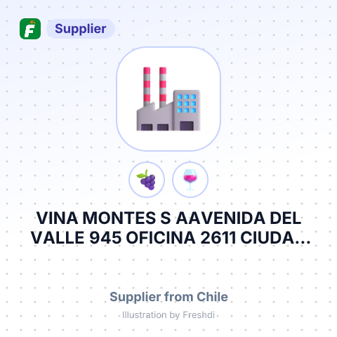 VINA MONTES S AAVENIDA DEL VALLE 945 OFICINA 2611 CIUDAD EMPRESARIAL HUECHURABA S – summary card, no photo uploaded yet