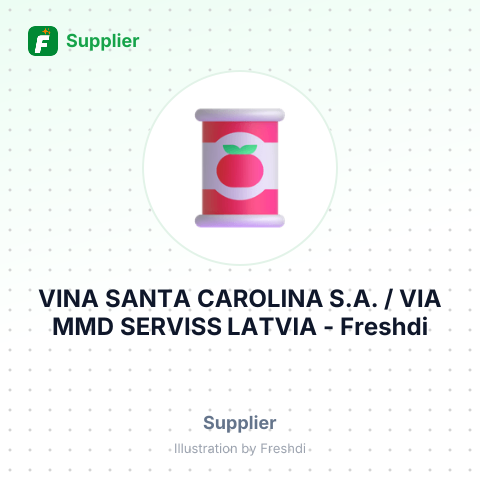 VINA SANTA CAROLINA S.A. / VIA MMD SERVISS LATVIA – summary card, no photo uploaded yet