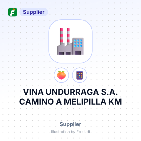 VINA UNDURRAGA S.A. CAMINO A MELIPILLA KM – summary card, no photo uploaded yet