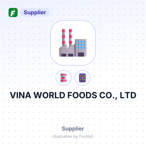 VINA WORLD FOODS CO., LTD – summary card, no photo uploaded yet