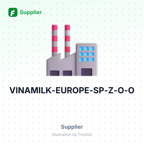 VINAMILK EUROPE SP. Z O.O – summary card, no photo uploaded yet