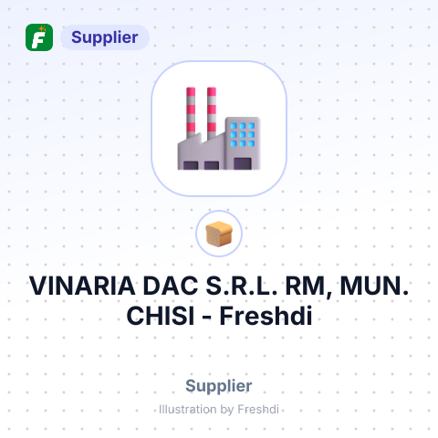 VINARIA DAC S.R.L. RM, MUN. CHISI – summary card, no photo uploaded yet