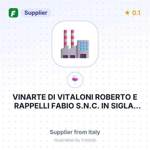 VINARTE DI VITALONI ROBERTO E RAPPELLI FABIO S.N.C. IN SIGLA: VINARTE S.N.C. – summary card, no photo uploaded yet