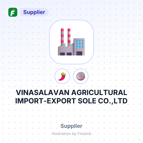 VINASALAVAN AGRICULTURAL IMPORT-EXPORT SOLE CO.,LTD – summary card, no photo uploaded yet
