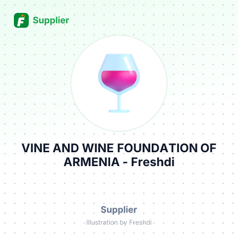 VINE AND WINE FOUNDATION OF ARMENIA – summary card, no photo uploaded yet