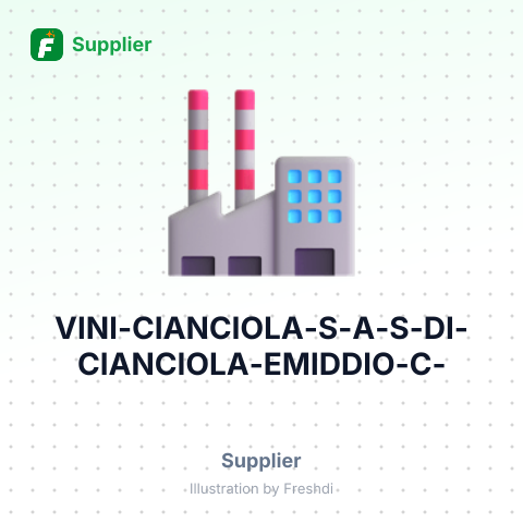 VINI CIANCIOLA S.A.S. DI CIANCIOLA EMIDDIO & C. – summary card, no photo uploaded yet