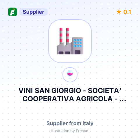 VINI SAN GIORGIO - SOCIETA' COOPERATIVA AGRICOLA - SOCIETA' COOPERATIVA PER AZIONI – summary card, no photo uploaded yet