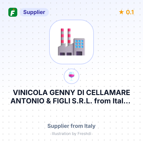 VINICOLA GENNY DI CELLAMARE ANTONIO & FIGLI S.R.L. – summary card, no photo uploaded yet