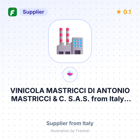 VINICOLA MASTRICCI DI ANTONIO MASTRICCI & C. S.A.S. – summary card, no photo uploaded yet