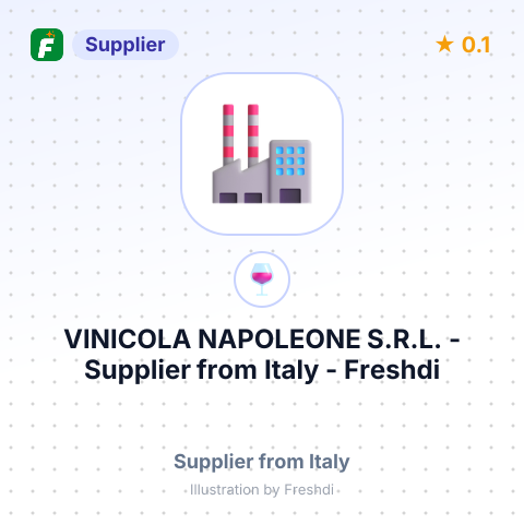VINICOLA NAPOLEONE S.R.L. – summary card, no photo uploaded yet