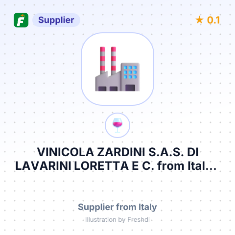 VINICOLA ZARDINI S.A.S. DI LAVARINI LORETTA E C. – summary card, no photo uploaded yet