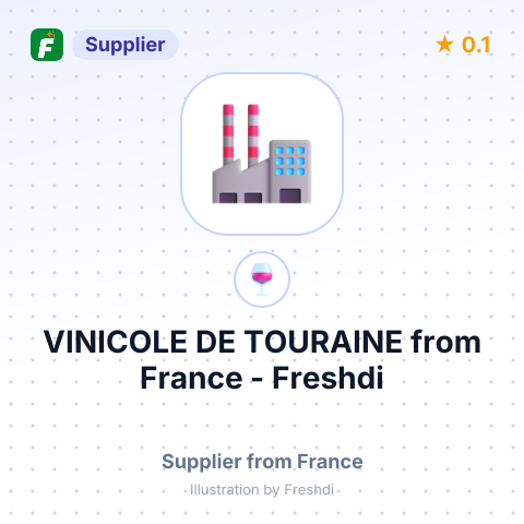 VINICOLE DE TOURAINE – summary card, no photo uploaded yet