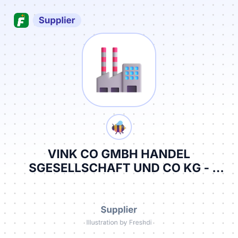 VINK CO GMBH HANDEL SGESELLSCHAFT UND CO KG – summary card, no photo uploaded yet
