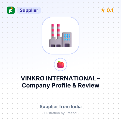 VINKRO INTERNATIONAL – summary card, no photo uploaded yet