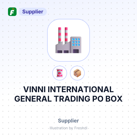 VINNI INTERNATIONAL GENERAL TRADING PO BOX – summary card, no photo uploaded yet