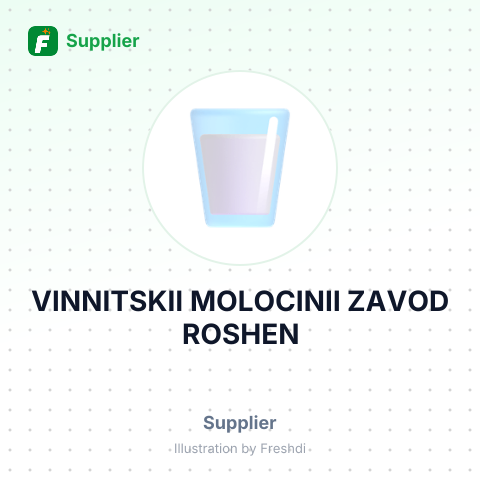 VINNITSKII MOLOCINII ZAVOD ROSHEN – summary card, no photo uploaded yet