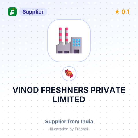 VINOD FRESHNERS PRIVATE LIMITED – summary card, no photo uploaded yet