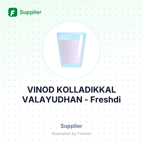 VINOD KOLLADIKKAL VALAYUDHAN – summary card, no photo uploaded yet