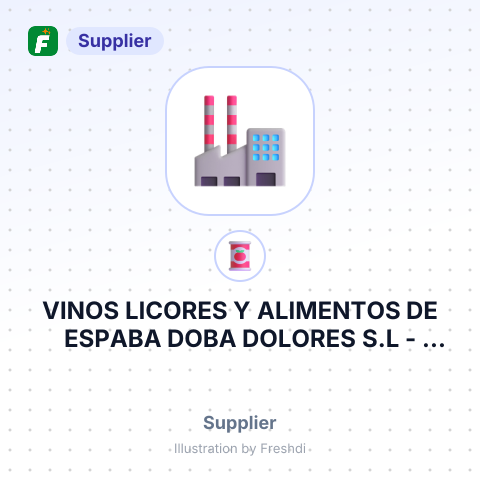 VINOS LICORES Y ALIMENTOS DE ESPABA DOBA DOLORES S.L – summary card, no photo uploaded yet