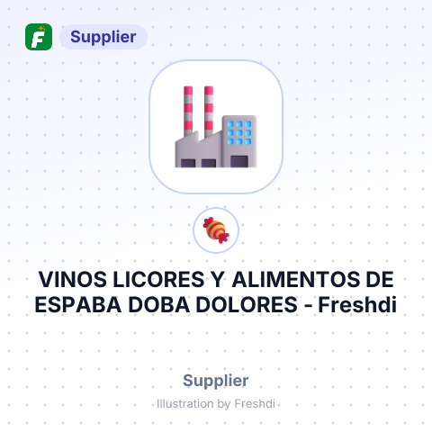 VINOS LICORES Y ALIMENTOS DE ESPABA DOBA DOLORES – summary card, no photo uploaded yet