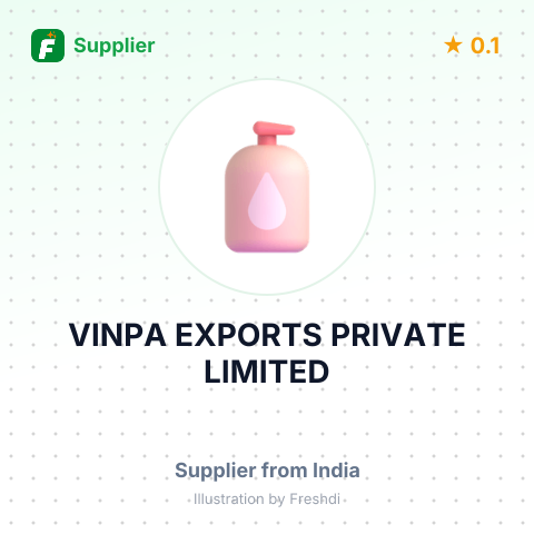 VINPA EXPORTS PRIVATE LIMITED – summary card, no photo uploaded yet