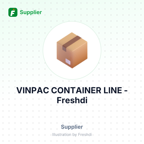 VINPAC CONTAINER LINE – summary card, no photo uploaded yet