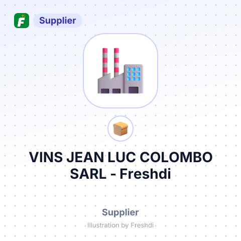 VINS JEAN LUC COLOMBO SARL – summary card, no photo uploaded yet