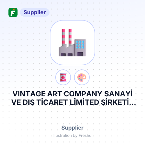 VINTAGE ART COMPANY SANAYİ VE DIŞ TİCARET LİMİTED ŞİRKETİ – summary card, no photo uploaded yet
